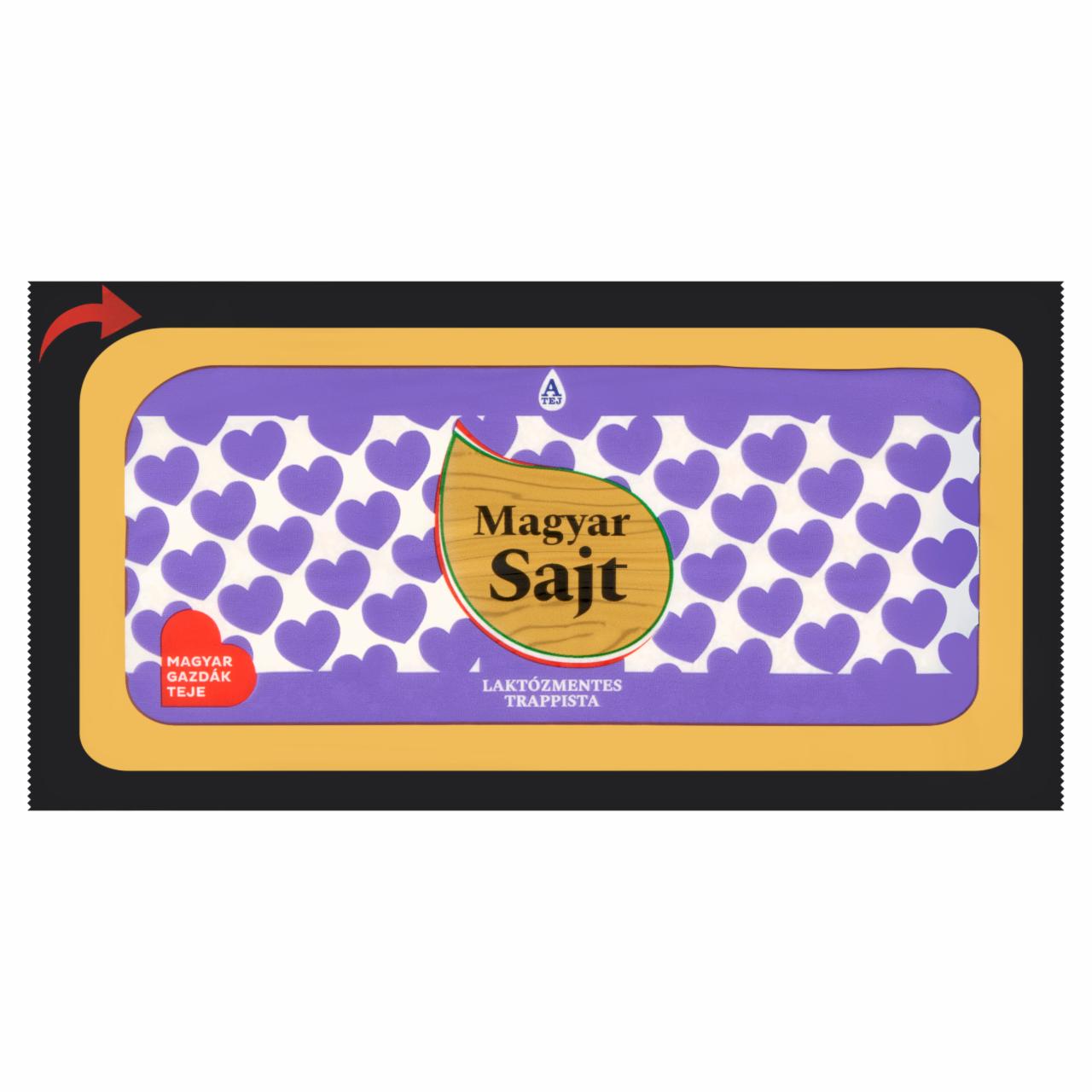 Képek - Magyar Sajt zsíros, félkemény, laktózmentes felezett trappista sajt 700 g
