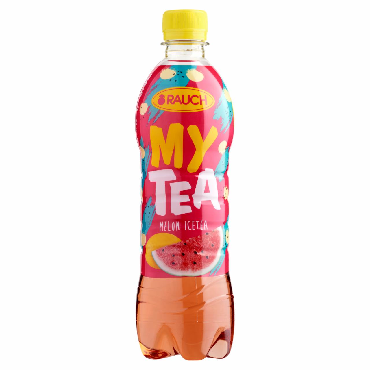 Képek - Rauch My Tea Melon IceTea dinnyés üdítőital gyümölcsteából 0,5 l