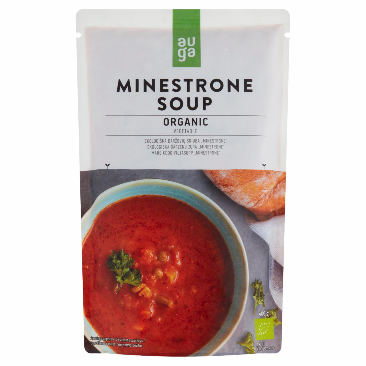 Képek - Auga BIO vegán minestrone krémleves 400 g