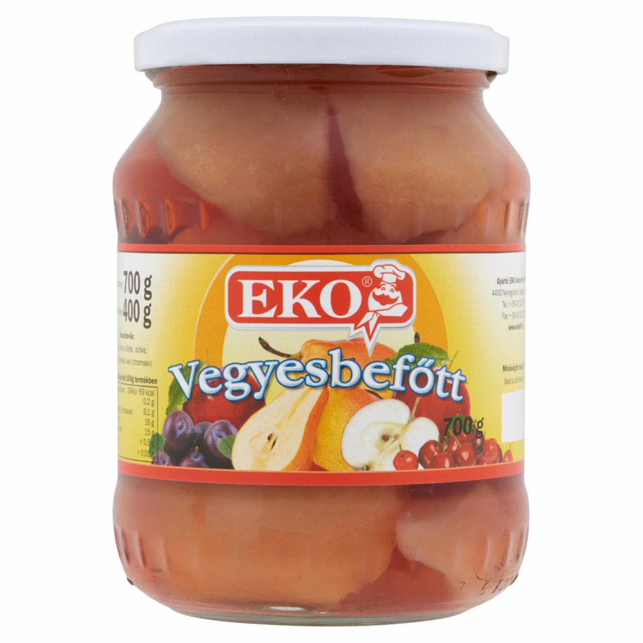 Képek - Eko vegyesbefőtt 700 g