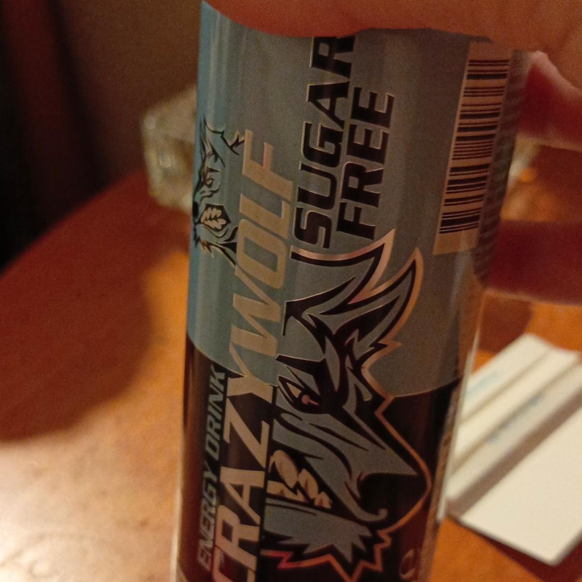 Képek - Crazy Wolf Sugar free energy drink