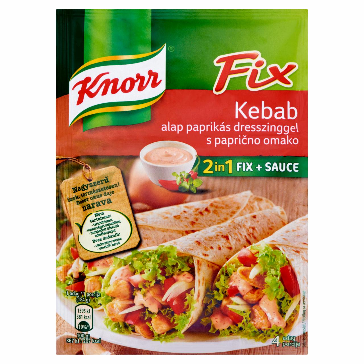 Képek - Knorr kebab alap 38 g