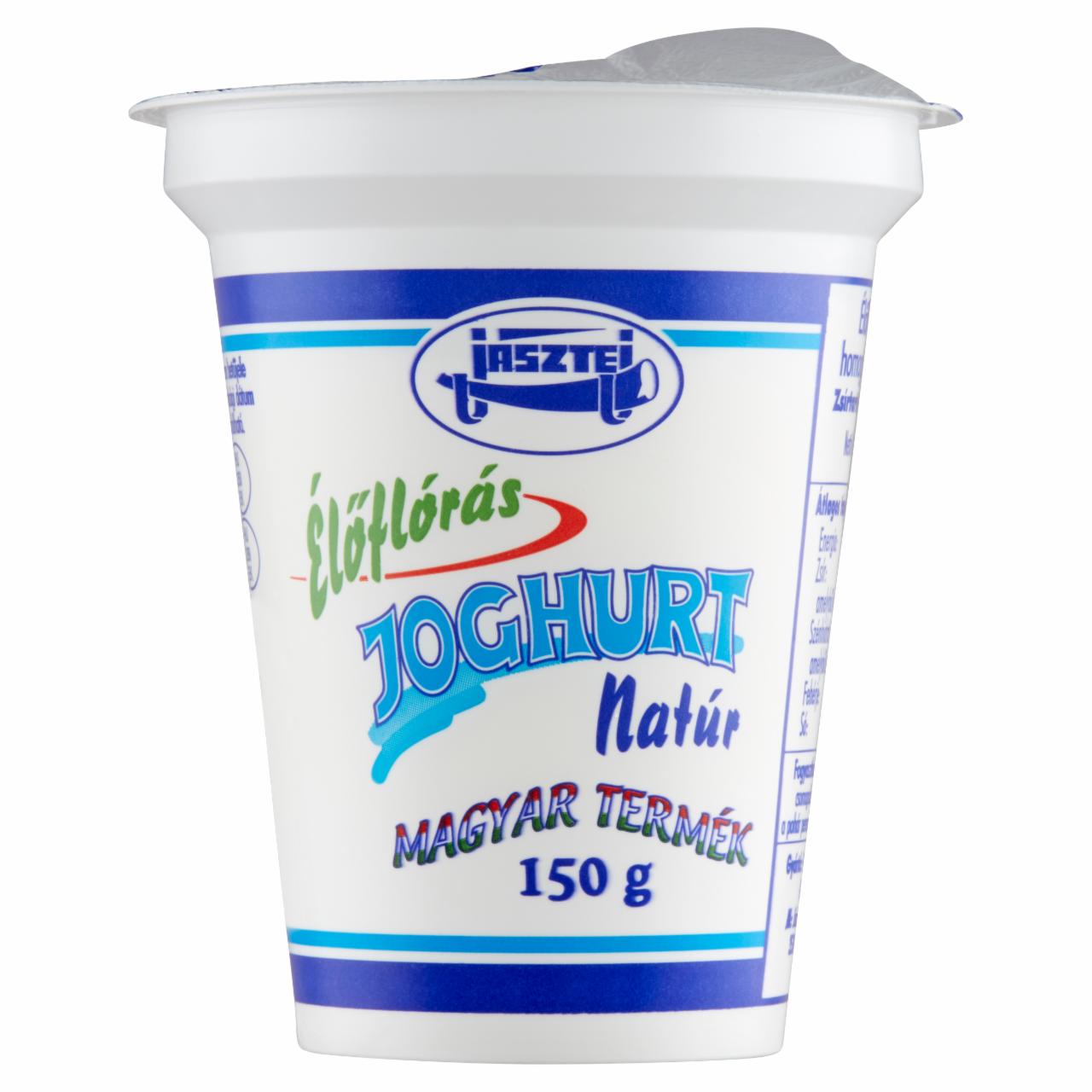 Képek - Jásztej élőflórás natúr joghurt 3,5% 150 g