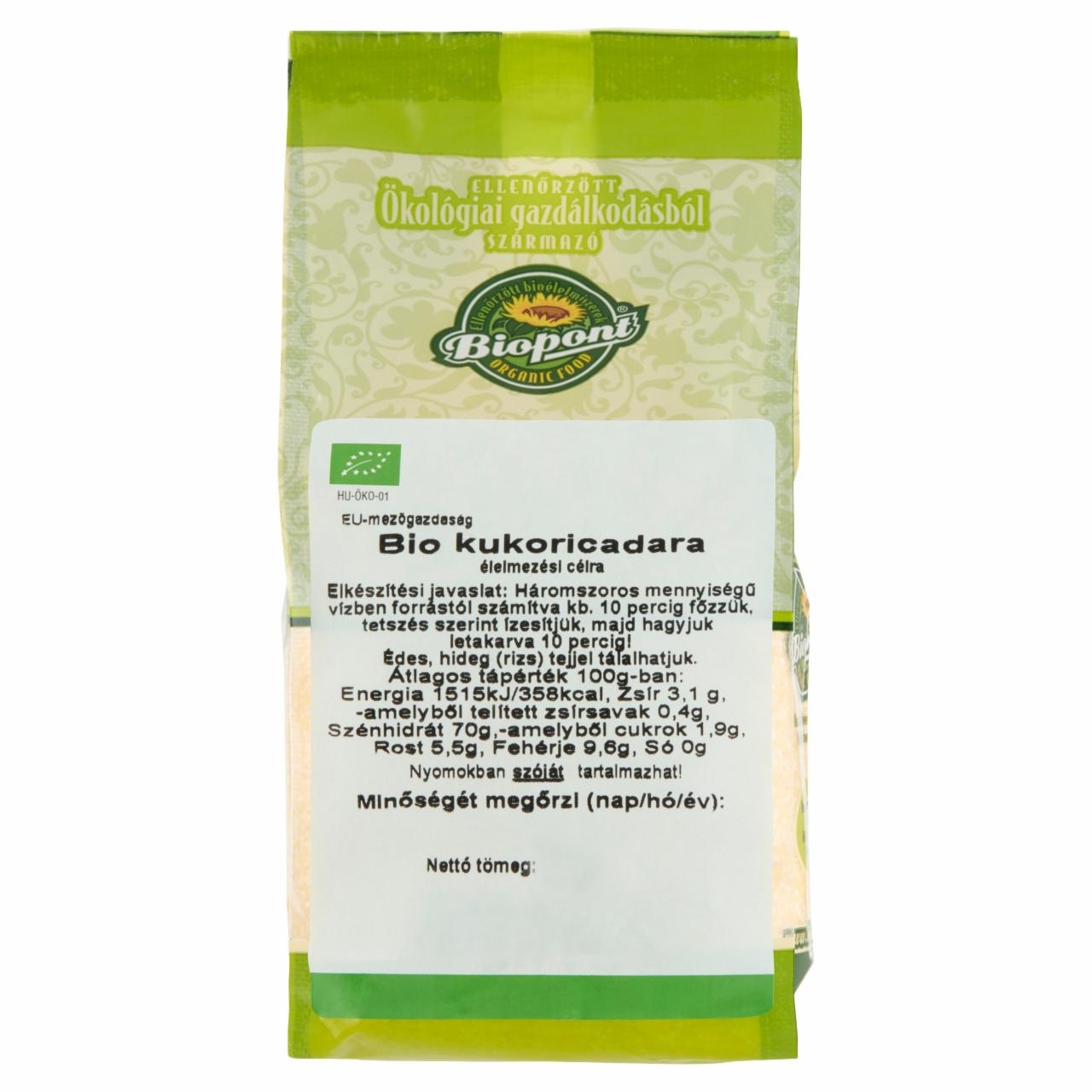 Képek - Biopont BIO kukoricadara 300 g