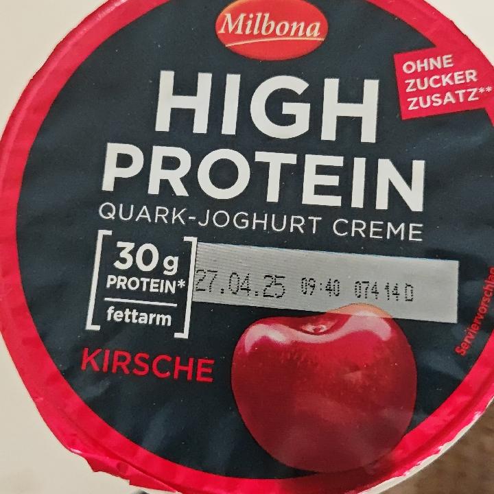 Képek - High protein quark-joghurt creme Kirsche Milbona