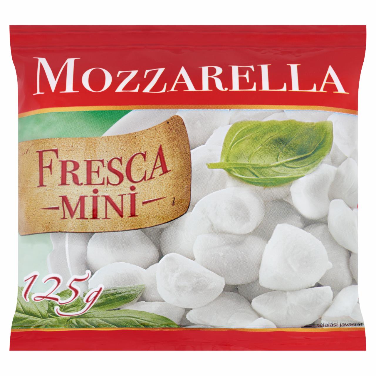 Képek - Mozzarella Fresca Mini zsíros lágy sajt 225 g