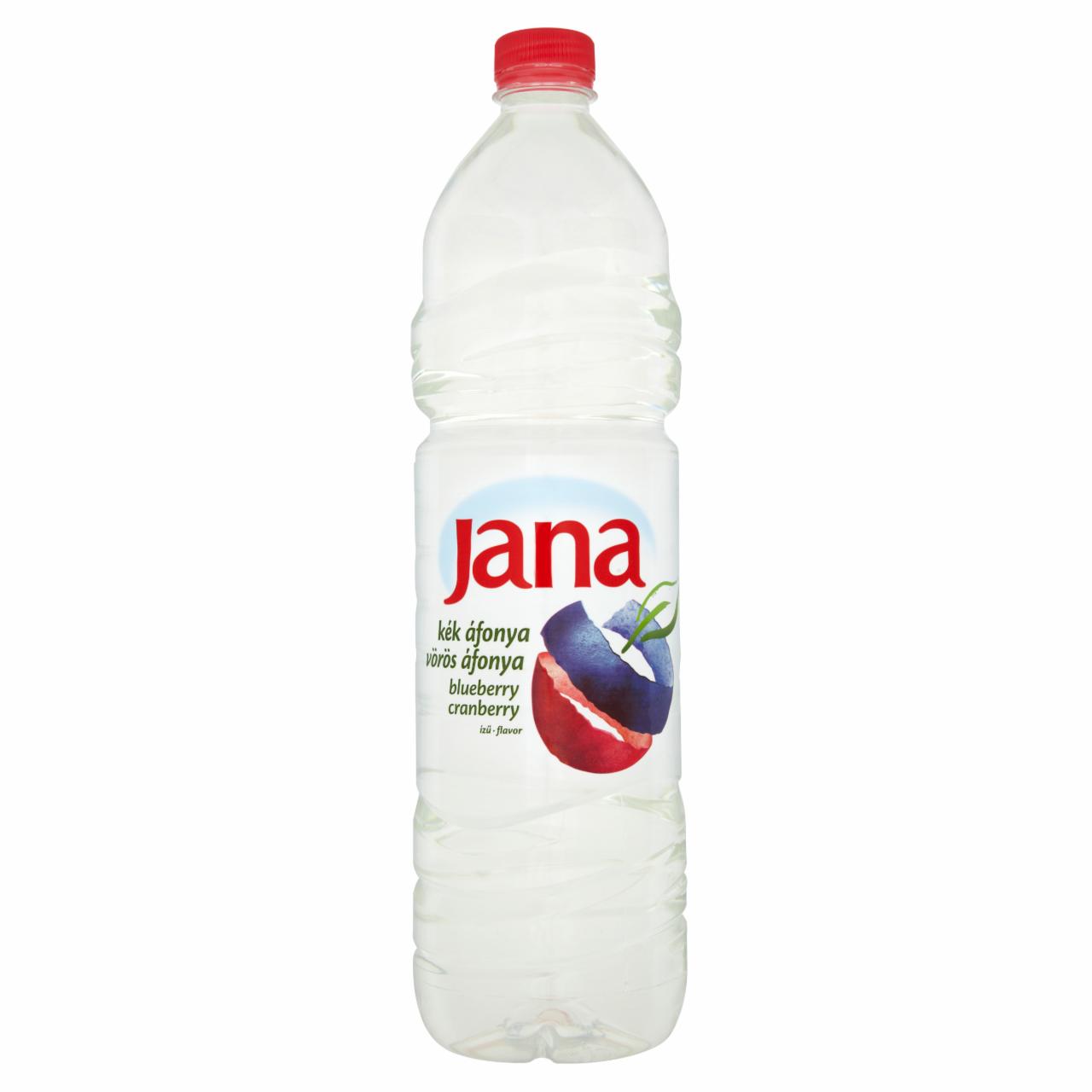 Képek - Jana kékáfonya-vörösáfonya ízű szénsavmentes üdítőital 1,5 l