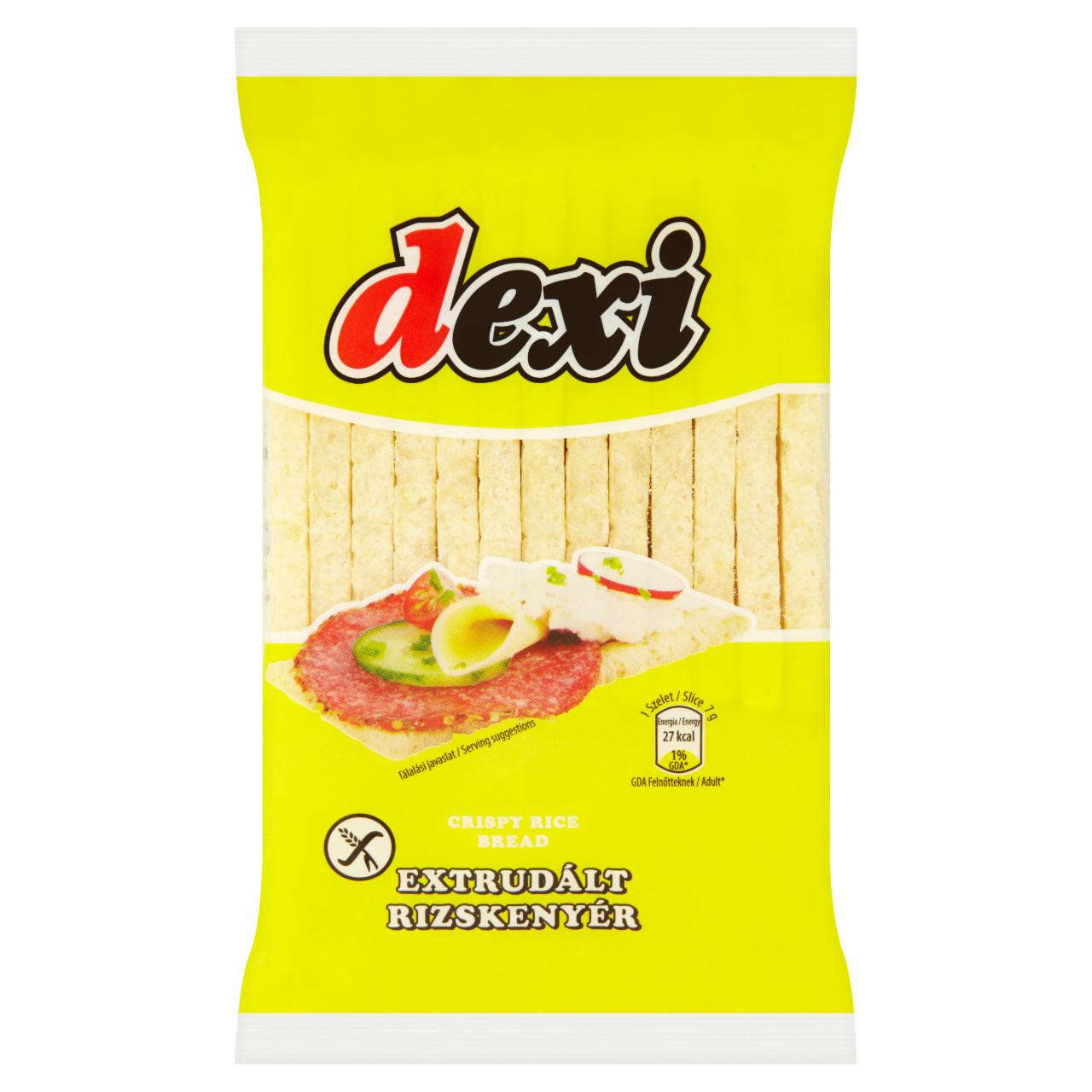 Képek - Dexi extrudált rizskenyér 125 g