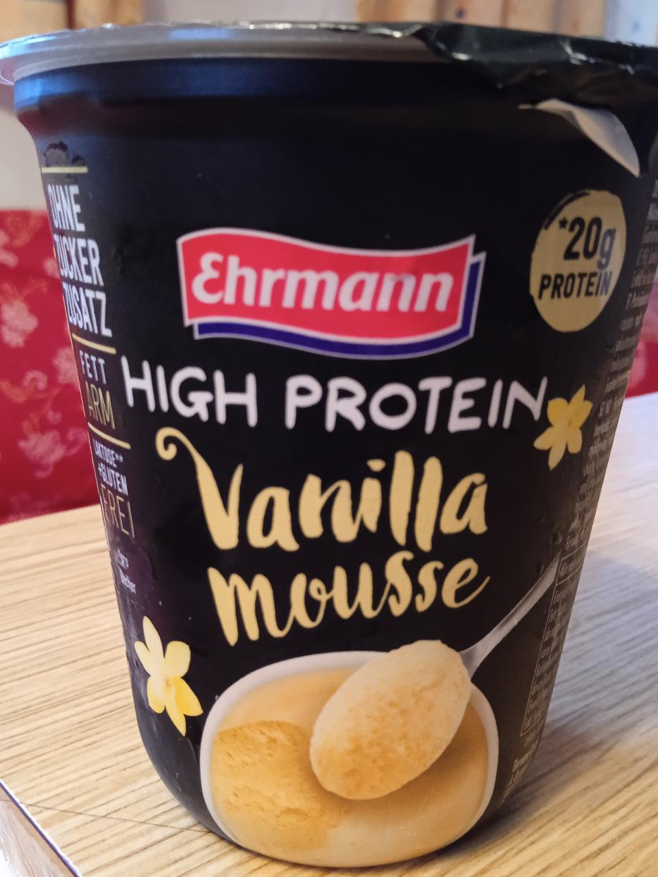 Képek - High protein vanilla mousse Ehrmann