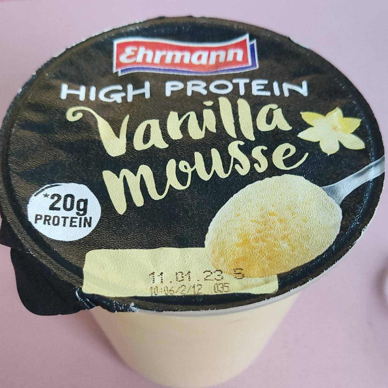 Képek - High protein vanilla mousse Ehrmann