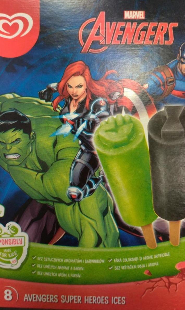 Képek - Avengers multipack jégkrém szuperhősök Algida