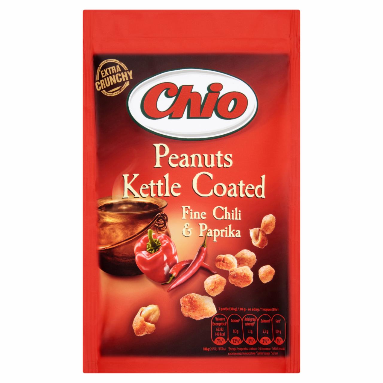 Képek - Chio Kettle Coated földimogyoró chili- és paprika ízű ropogós tésztabundában 100 g