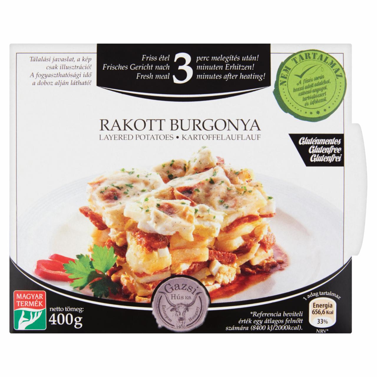 Képek - Gazsi rakott burgonya 400 g