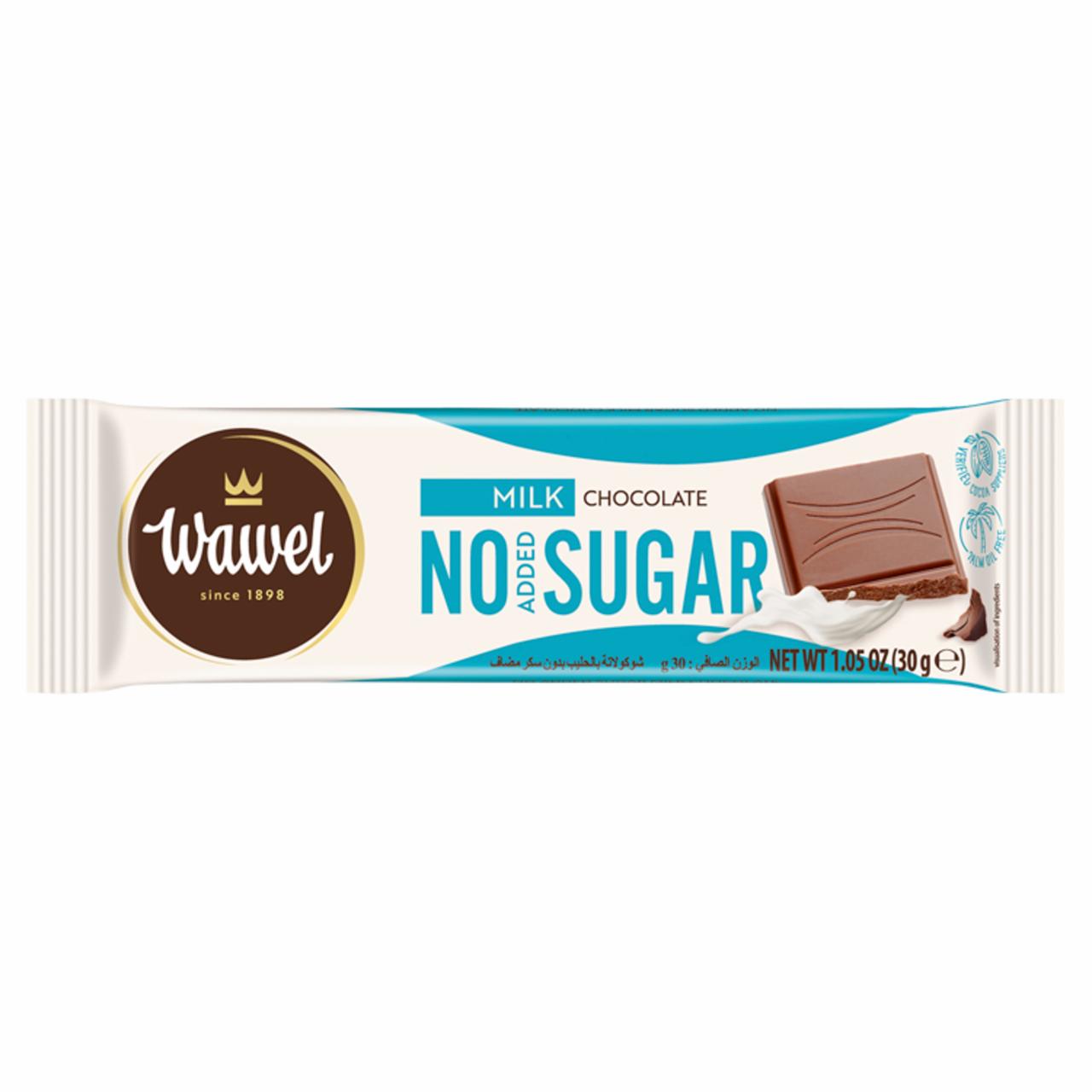 Képek - Wawel tejcsokoládé hozzáadott cukor nélkül, édesítőszerrel 30 g
