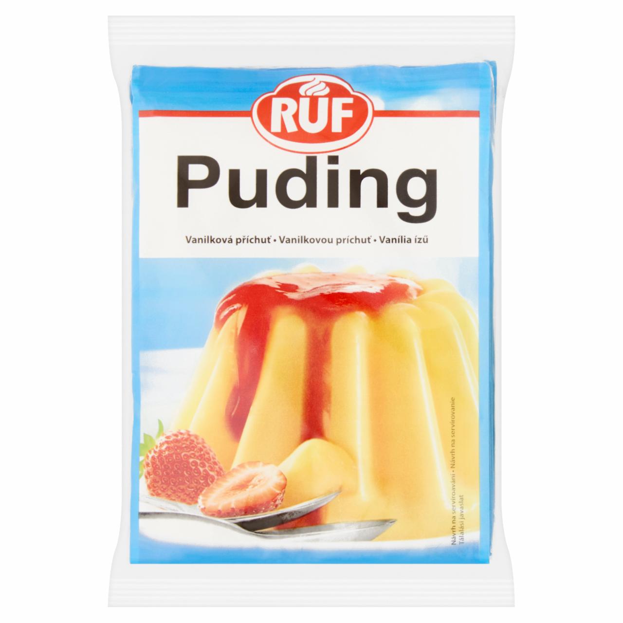 Képek - RUF vanília ízű pudingpor 5 x 37 g