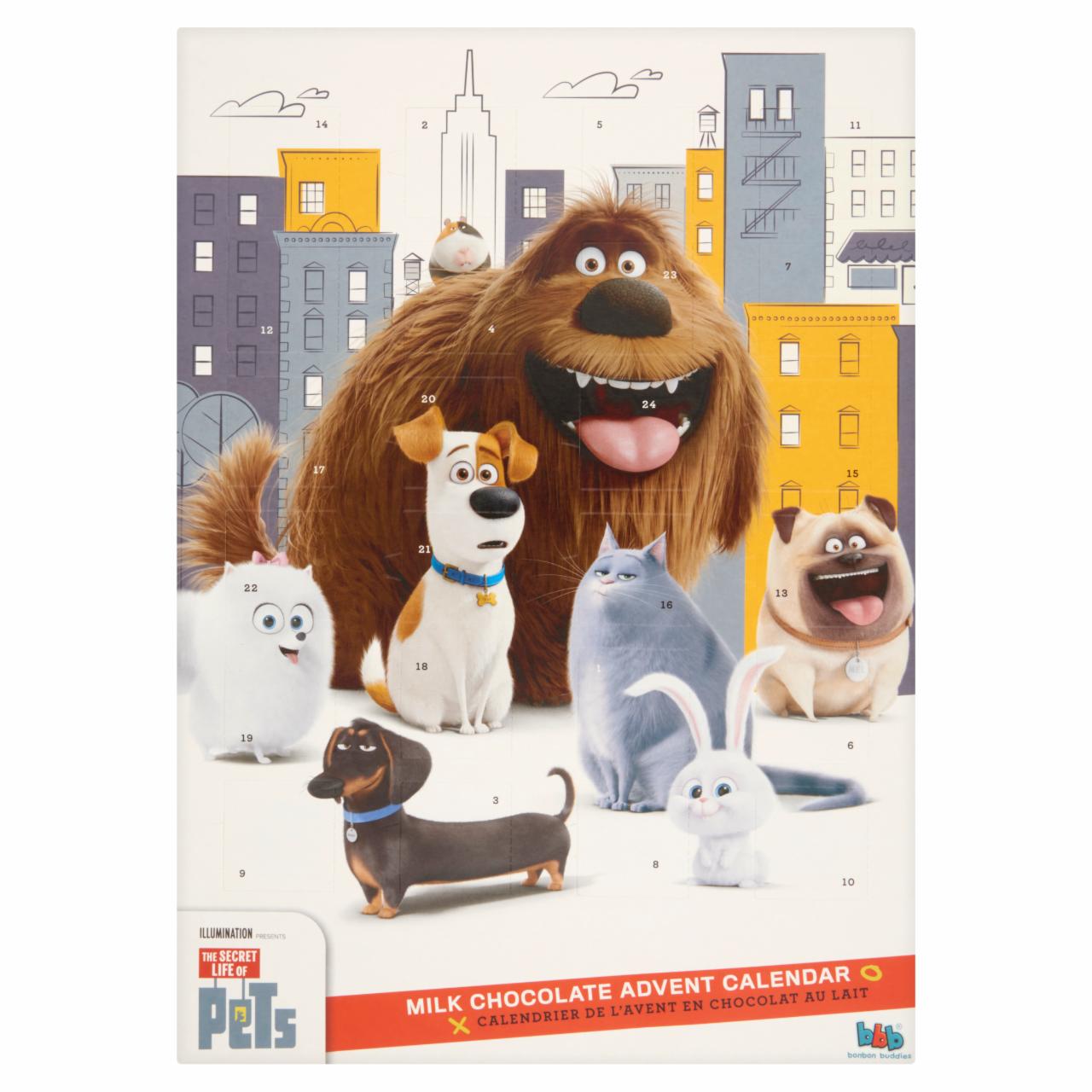 Képek - BBB The Secret Life Of Pets adventi naptár tejcsokival 65 g