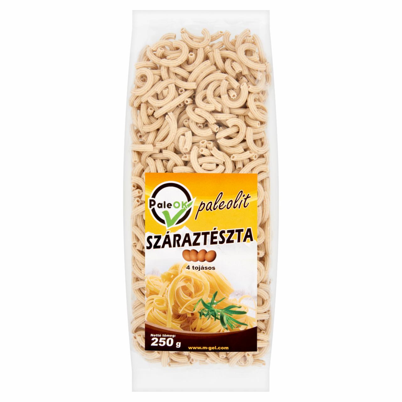 Képek - PaleOK paleolit csőtészta 4 tojásos száraztészta 250 g