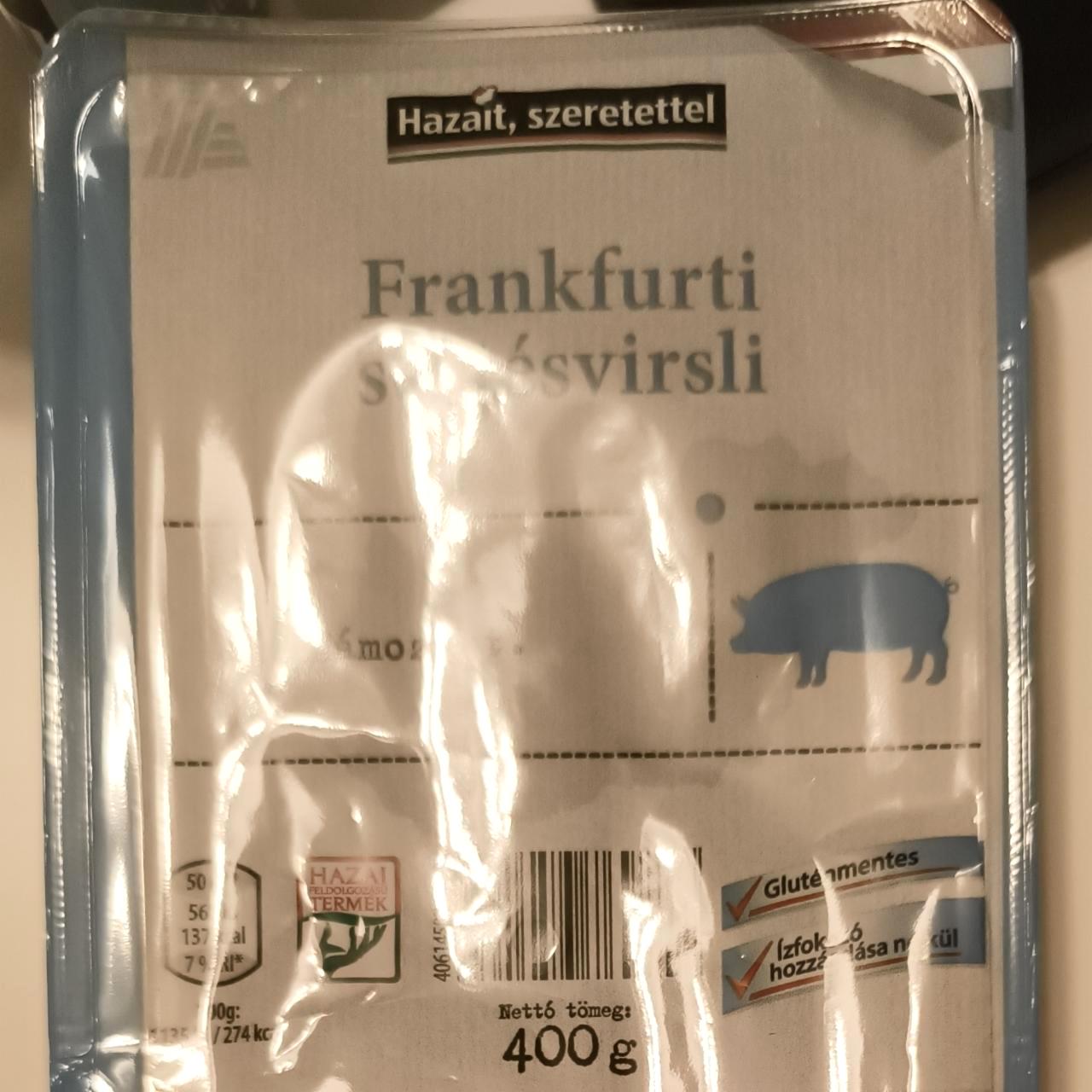 Képek - Frankfurti sertésvirsli Hazait, szeretettel