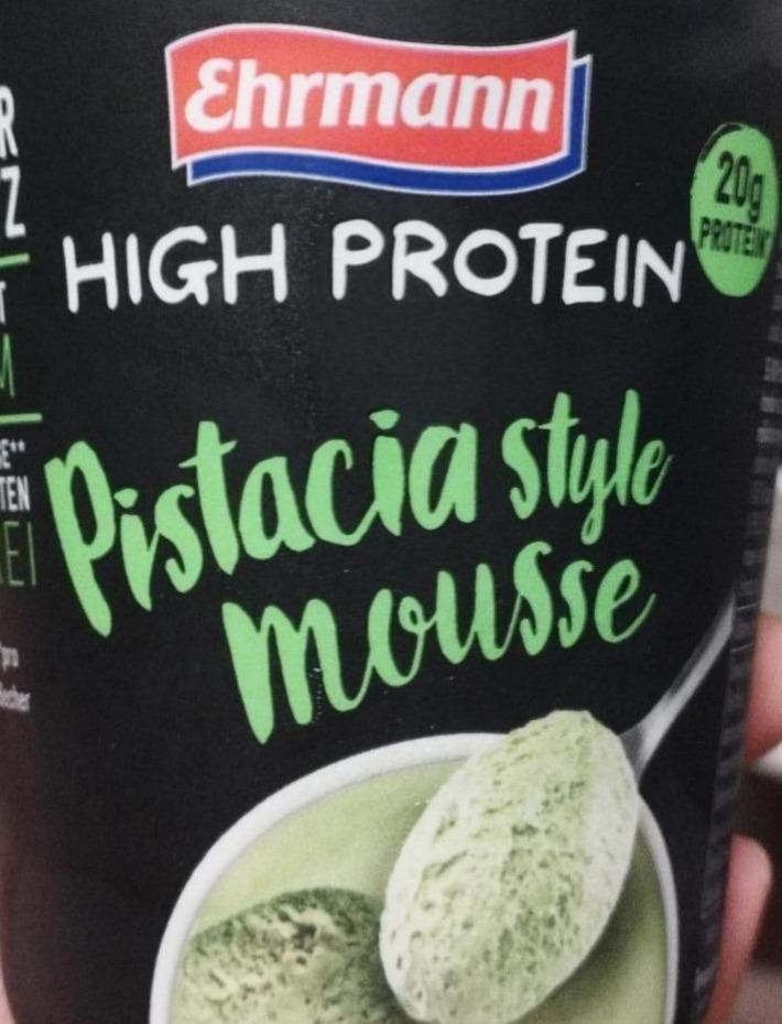 Képek - High protein pistacia style mousse Ehrmann