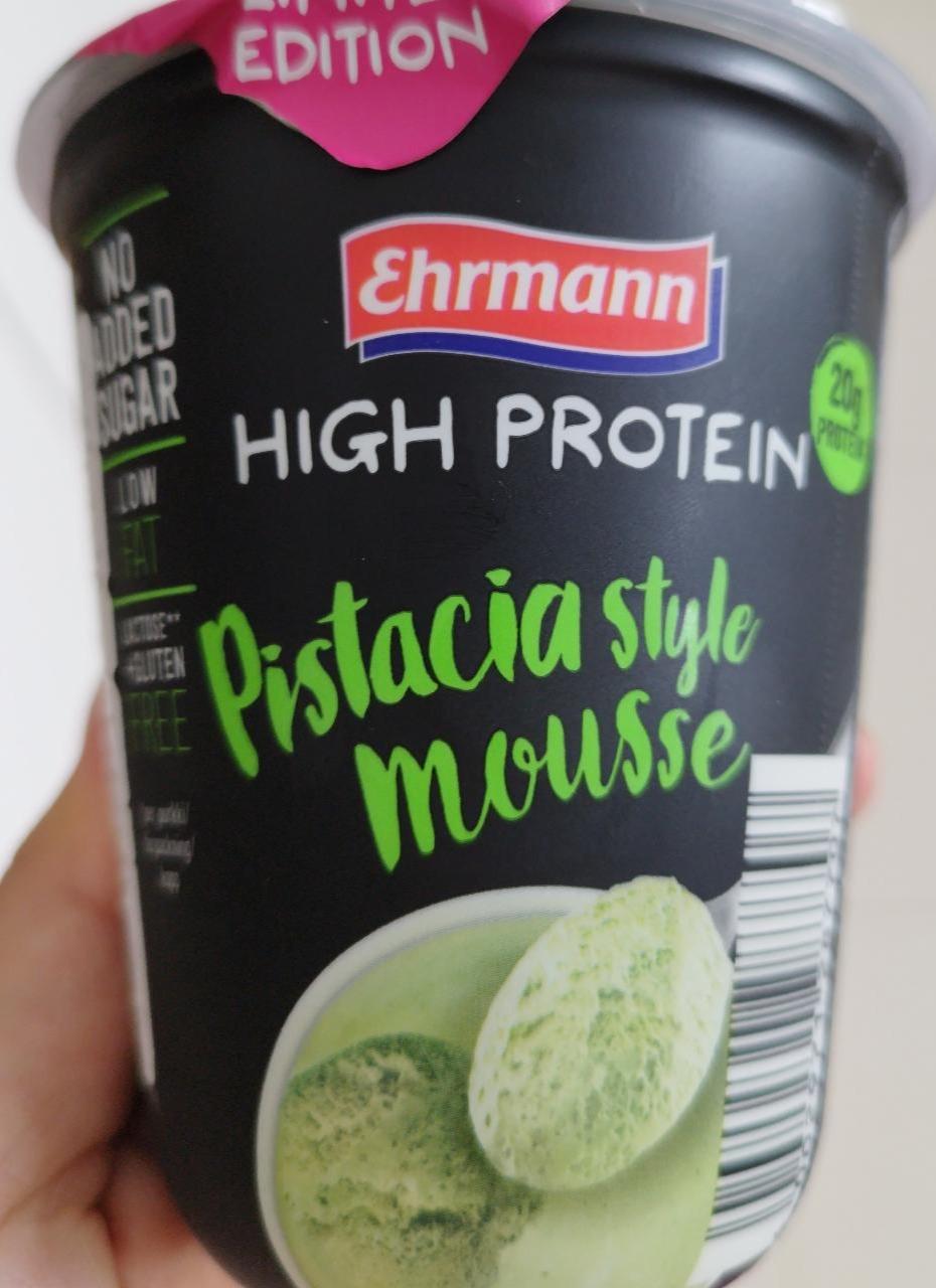 Képek - High protein pistacia style mousse Ehrmann