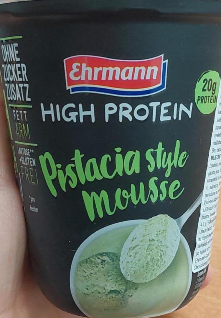 Képek - High protein pistacia style mousse Ehrmann