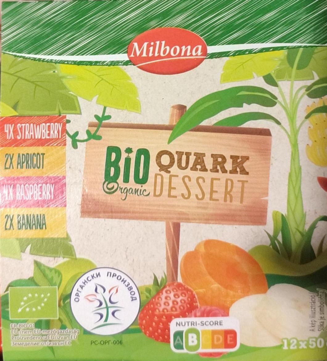 Képek - Quark dessert bio organic Milbona