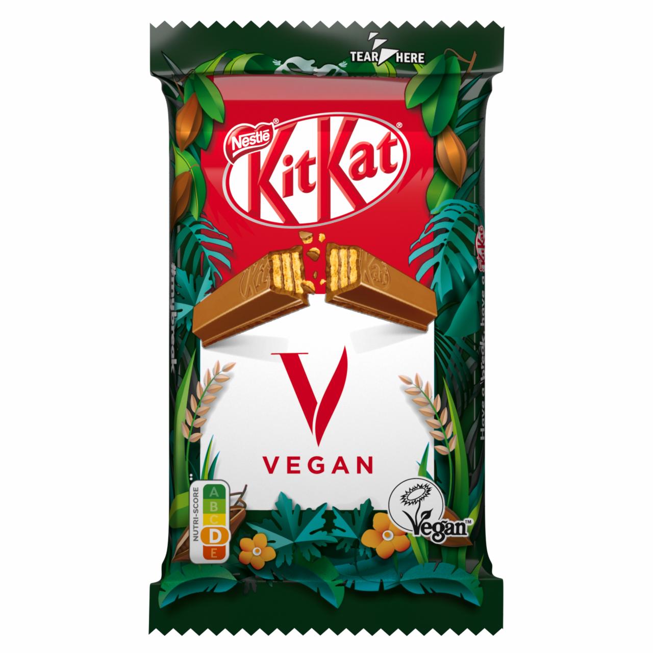Képek - KitKat Vegan ropogós ostya mártócsokoládéban 41,5 g