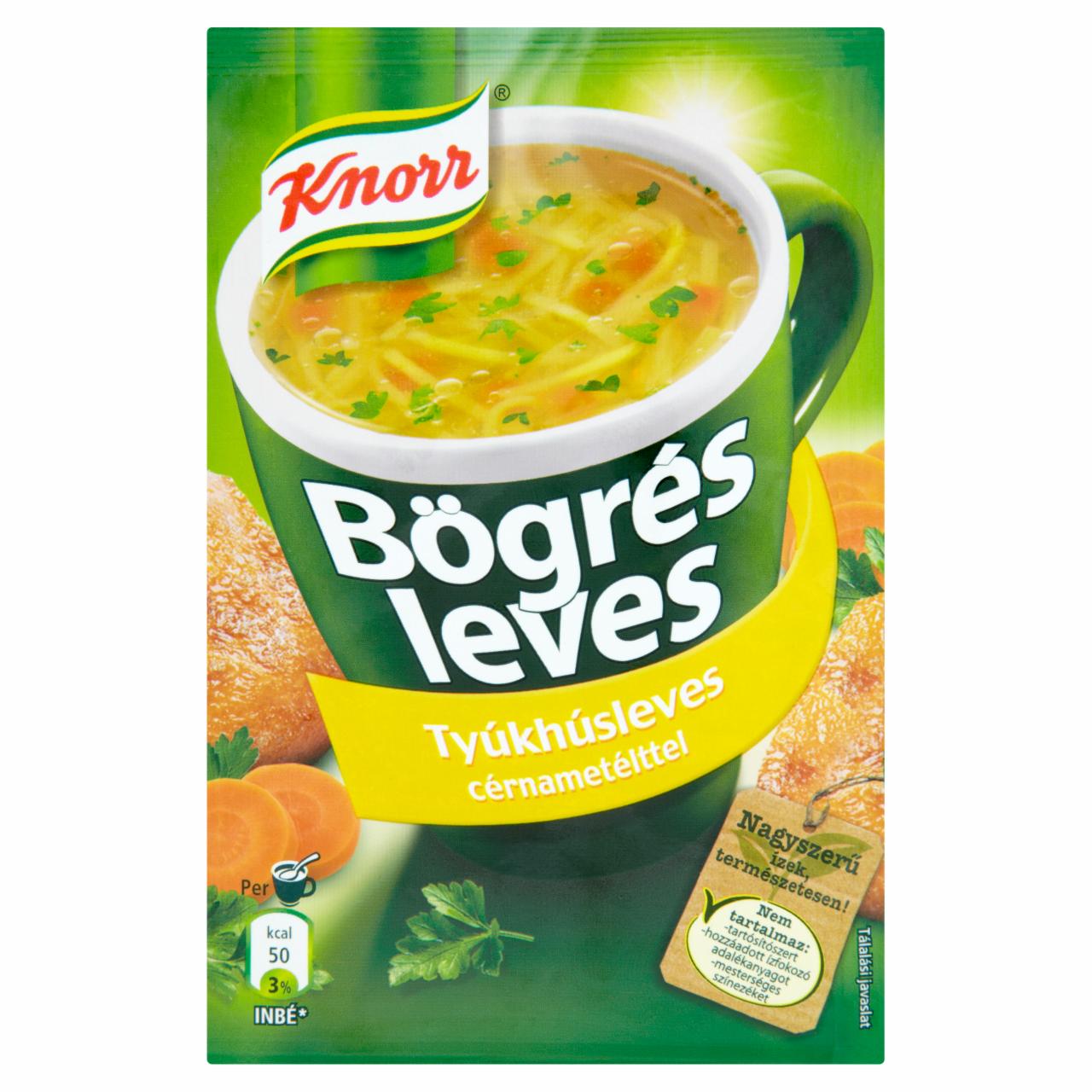 Képek - Knorr Bögrés Leves tyúkhúsleves cérnametélttel 12 g