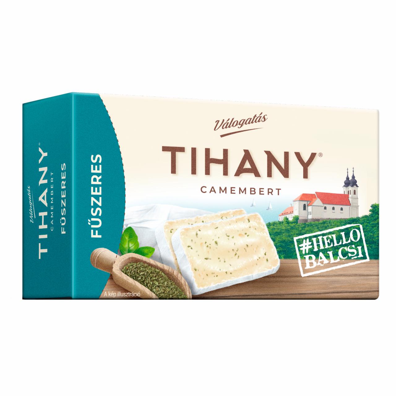 Képek - Tihany Válogatás Camembert zsíros fűszeres lágy sajt 120 g