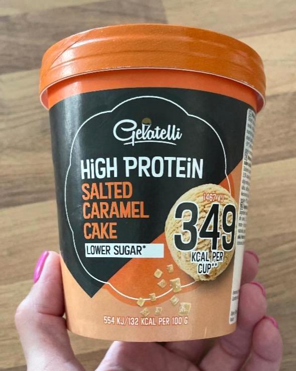 Képek - High protein Salted caramel cake Gelatelli
