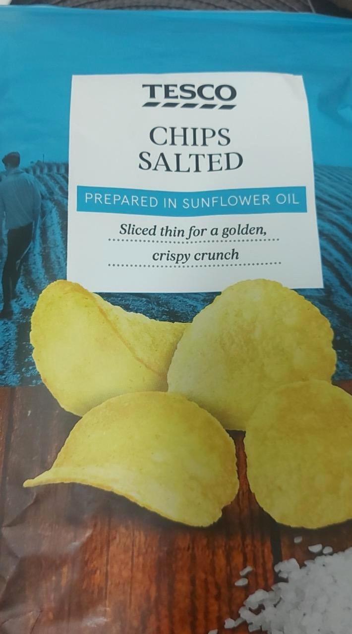 Képek - Chips salted Tesco