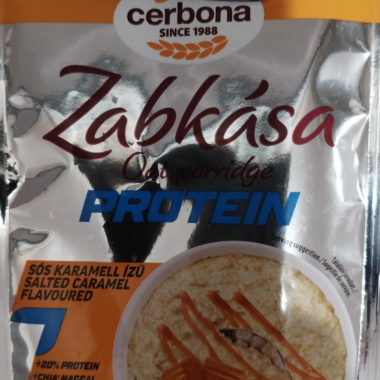Képek - Protein zabkása sós karamell ízű Cerbona