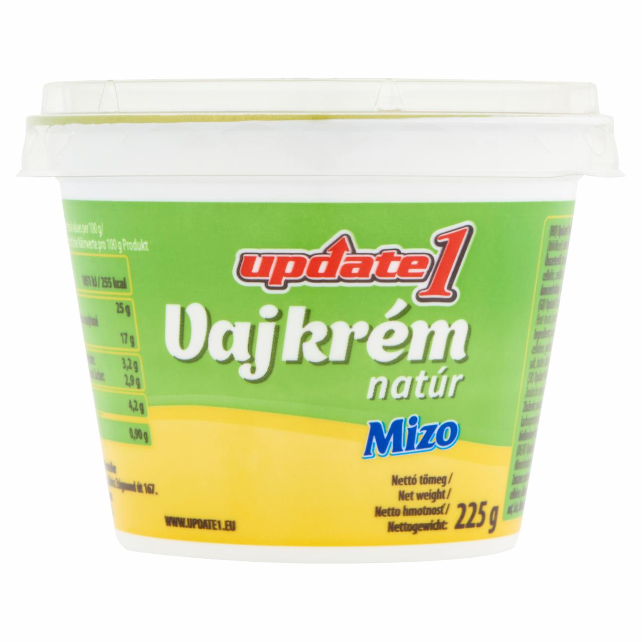 Képek - Mizo Update1 natúr vajkrém 225 g