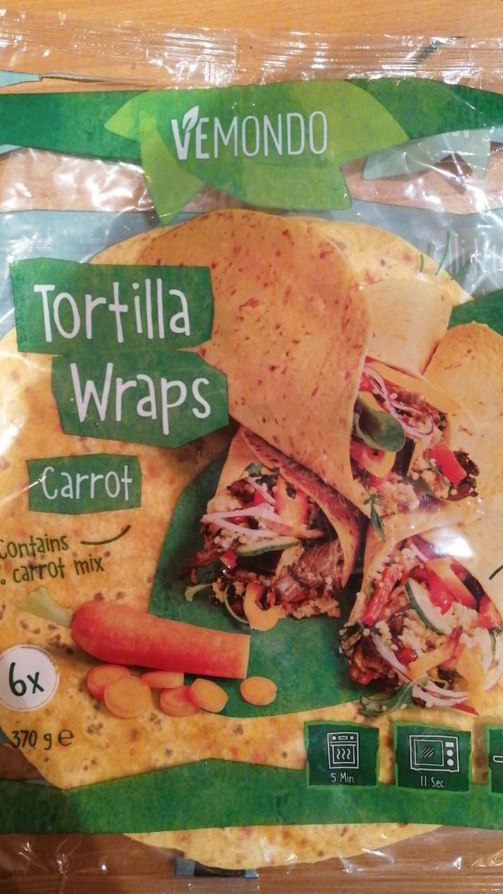 Képek - Tortilla wraps carrot Vemondo