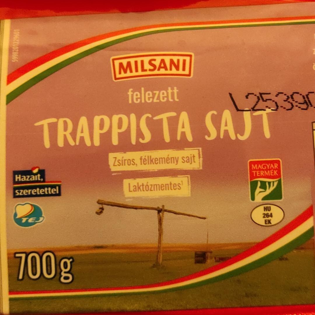 Képek - Felezett trappista sajt Milsani