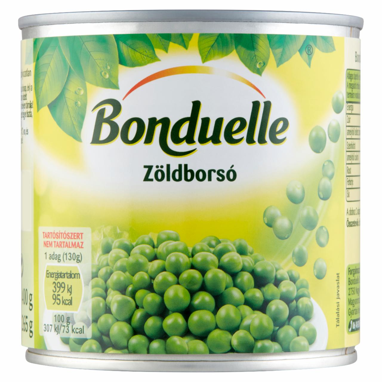 Képek - Bonduelle zöldborsó 400 g