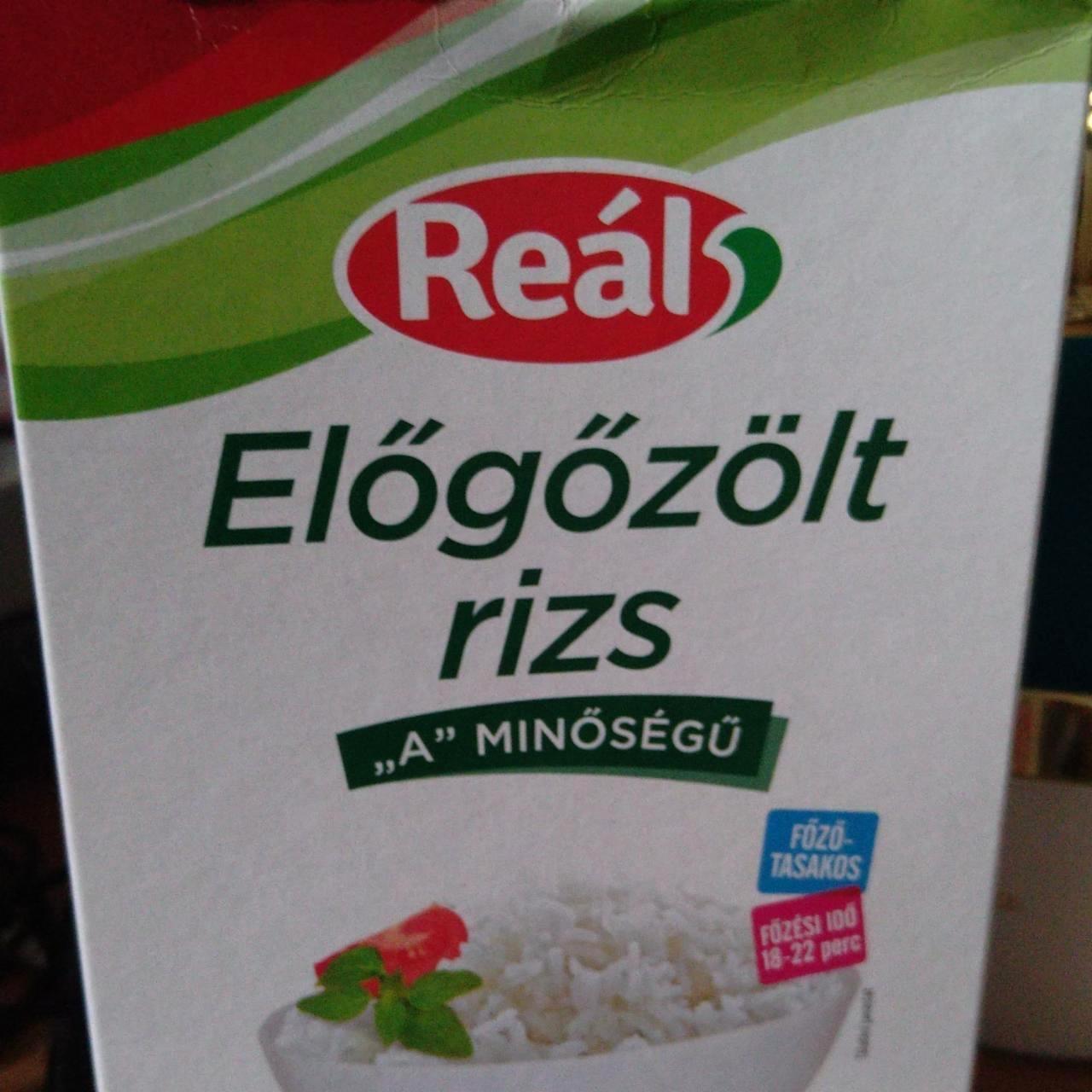 Képek - Előgőzölt rizs A minőségű Reál