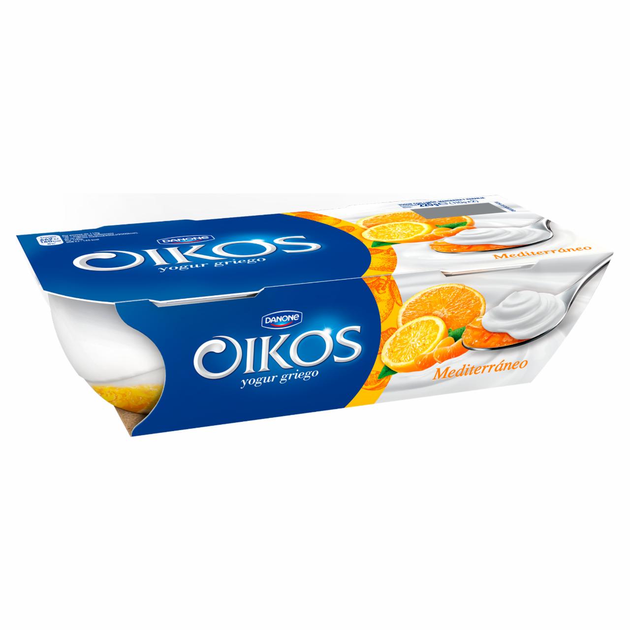 Képek - Danone Oikos élőflórás édesített görög krémjoghurt citrusos öntettel 2 x 110 g