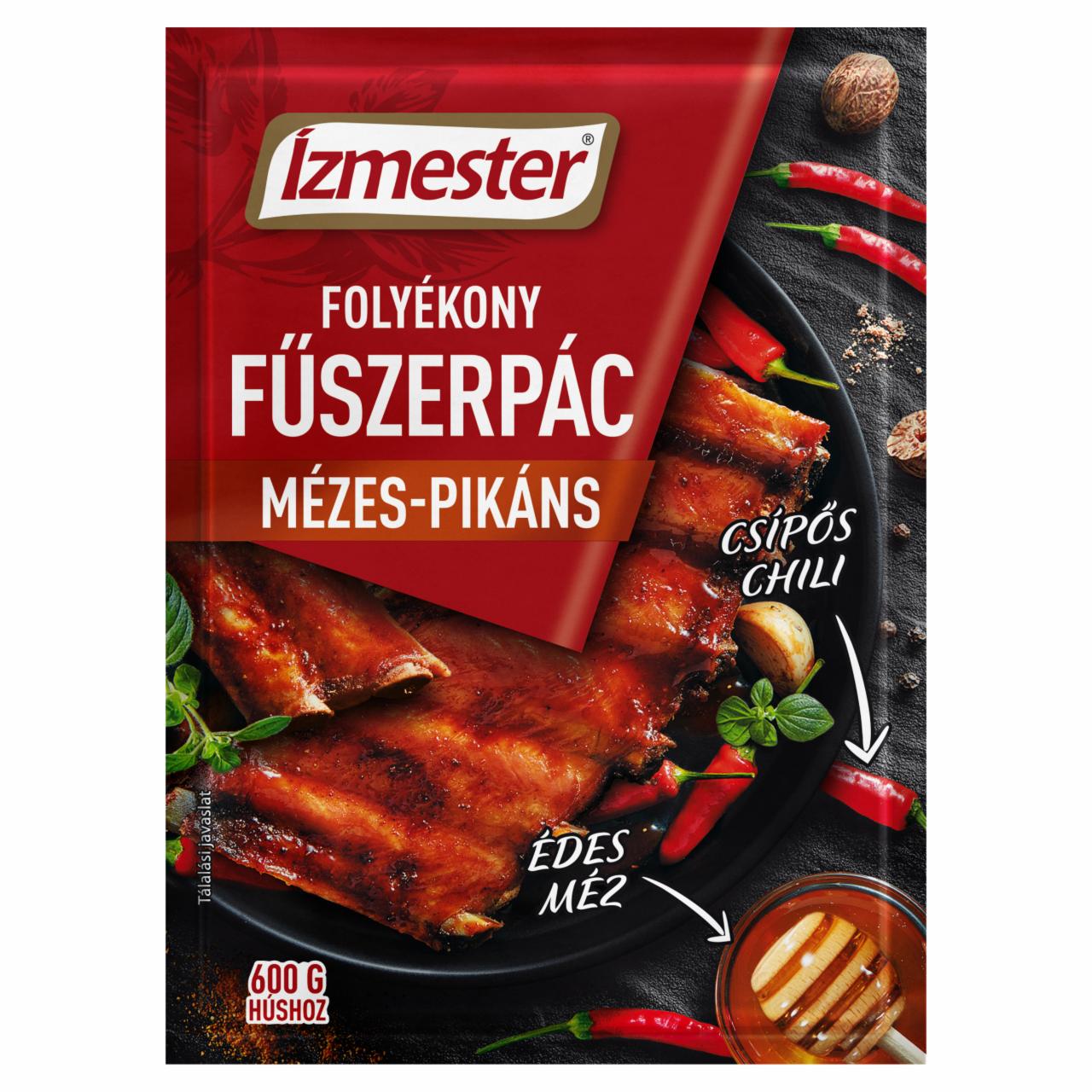 Képek - Ízmester folyékony mézes-pikáns fűszerpác 70 ml