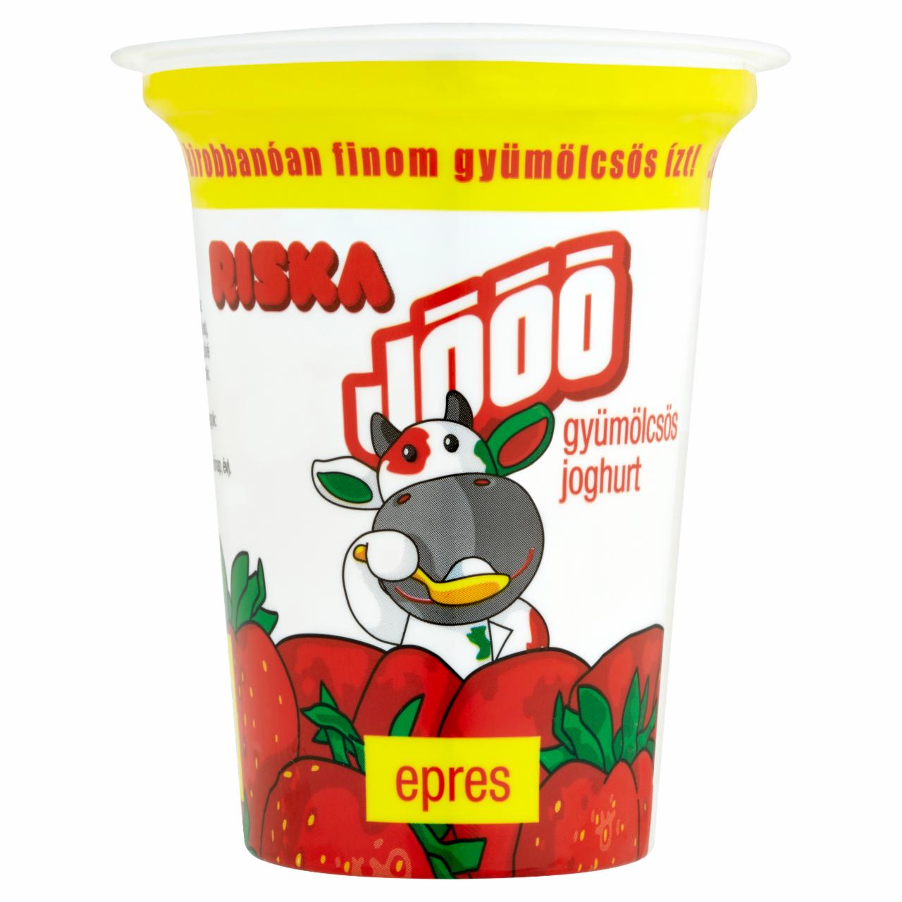 Képek - Riska Jóóó epres joghurt 140 g