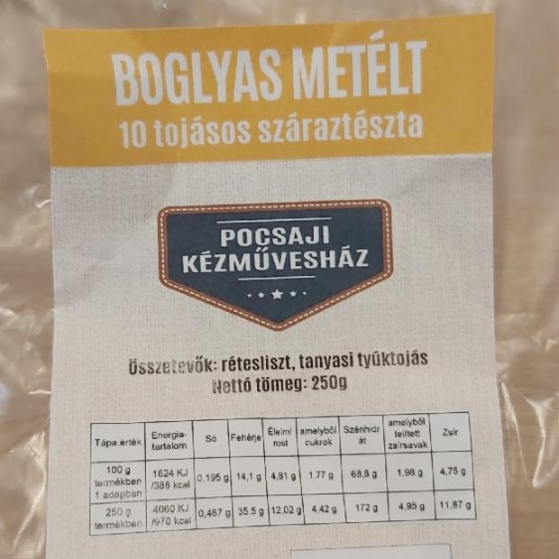 Képek - Boglyas metélt 10 tojásos száraztészta Pocsaji kézművesház