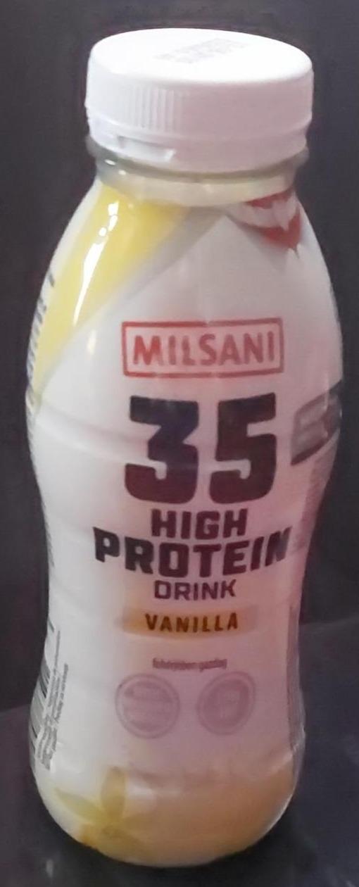 Képek - 35 High Protein Drink Vanilla Milsani