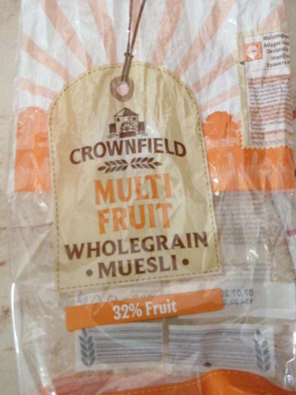 Képek - Multi Fruit Wholegrain muesli Crownfield