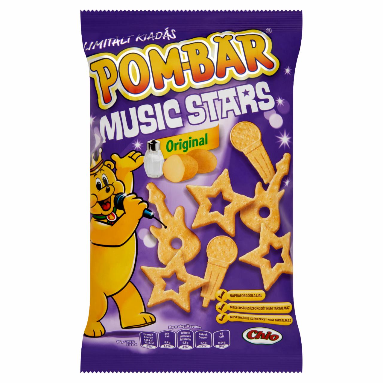 Képek - Pom-Bär Music Stars sós burgonyasnack 50 g