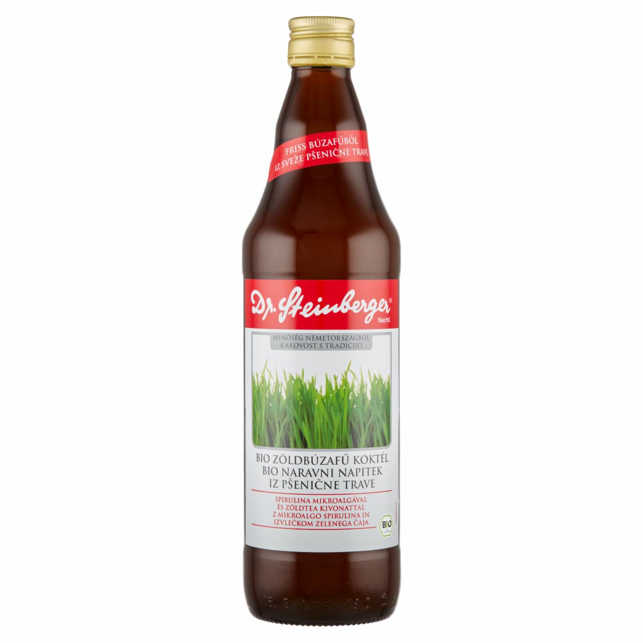 Képek - Dr. Steinberger BIO zöldbúzafű koktél 750 ml