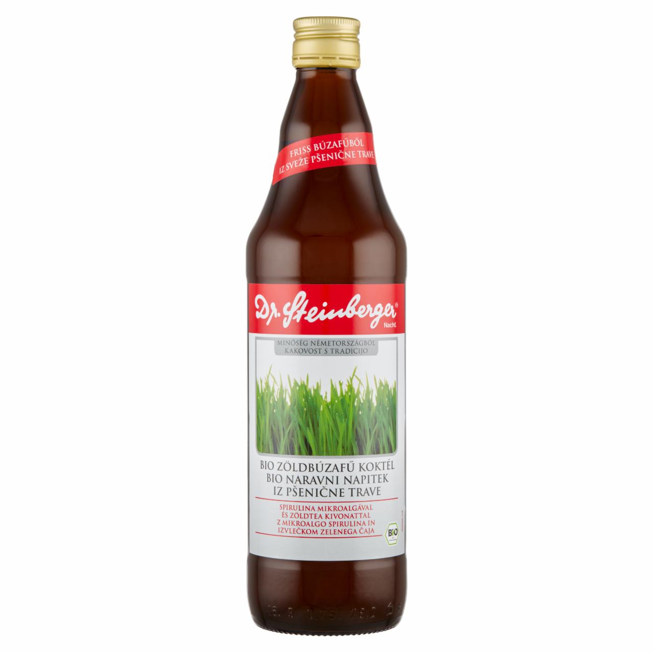 Képek - Dr. Steinberger BIO zöldbúzafű koktél 750 ml