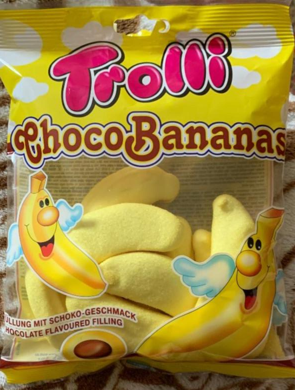 Képek - Trolli banánhab csokoládéval töltve 150 g