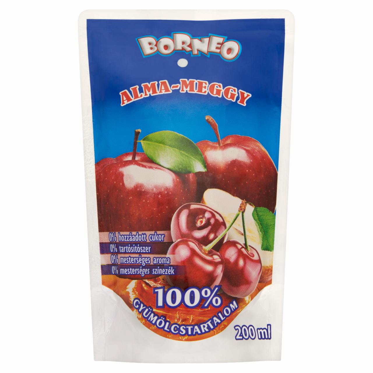 Képek - Borneo alma-meggy gyümölcsital 200 ml