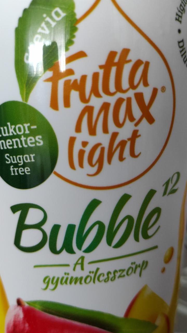 Képek - FruttaMax Bubble¹² Light mangó vegyes gyümölcsszörp édesítőszerekkel 500 ml