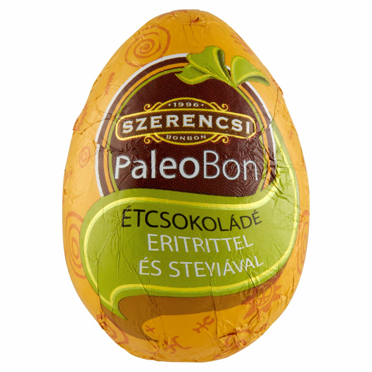 Képek - Szerencsi PaleoBon tojás figura étcsokoládéból édesítőszerekkel 20 g